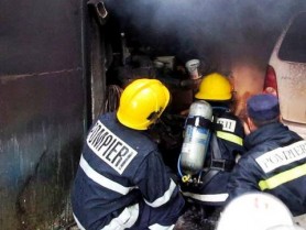 Incendiu TERIBIL în Capitală: Un bătrân de 93 de ani a ars de viu în propria casă
